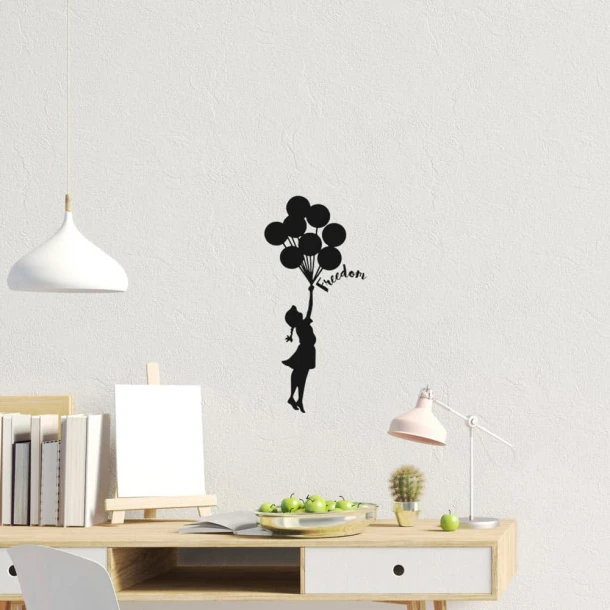 Αυτοκόλλητο Τοίχου Freedom 45x35εκ. ANGO 59176