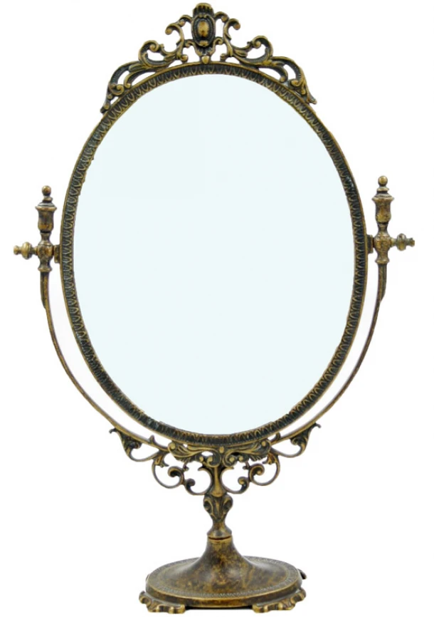 Επιτραπέζιος Kαθρέπτης Μπρούτζινος Royal Art 56εκ. STL068BR