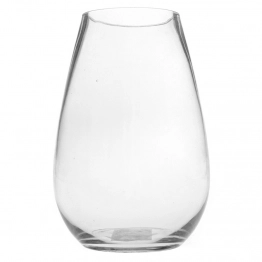 Βάζο Γυάλινο Διάφανο Iliadis 15x23εκ. 78126