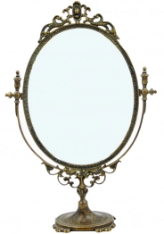 Επιτραπέζιος Kαθρέπτης Μπρούτζινος Royal Art 56εκ. STL068BR