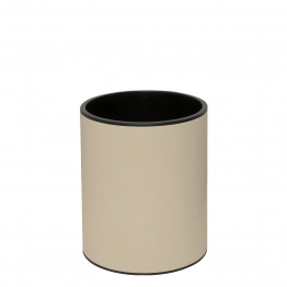 Καλάθι Απορριμμάτων 6lit Ανοιχτό Matt Ivory 20x24εκ. Pam & Co 2024-703