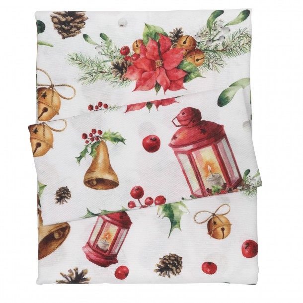 Χριστουγεννιάτικο Runner Polycotton 45x140εκ. Christmas 0624 Das Home