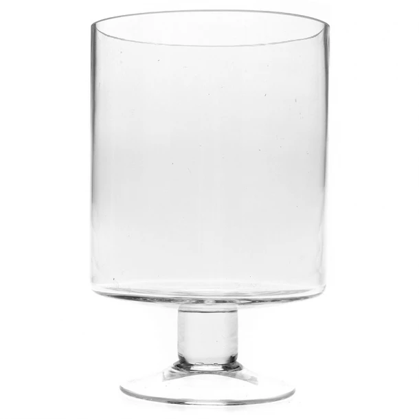 Βάζο Γυάλινο Διάφανο Iliadis 15x23εκ. 78113