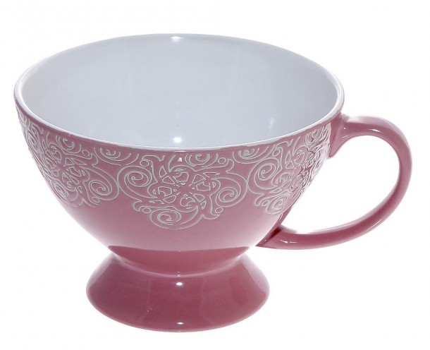 Κούπα Stoneware 320ml Vienna Pink ESPIEL HUN101K6