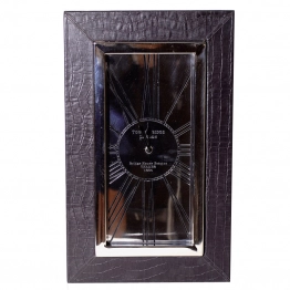 Ρολόι Τοίχου Μεταλλικό-Δερμάτινο Royal Art 31εκ. MEB1/726