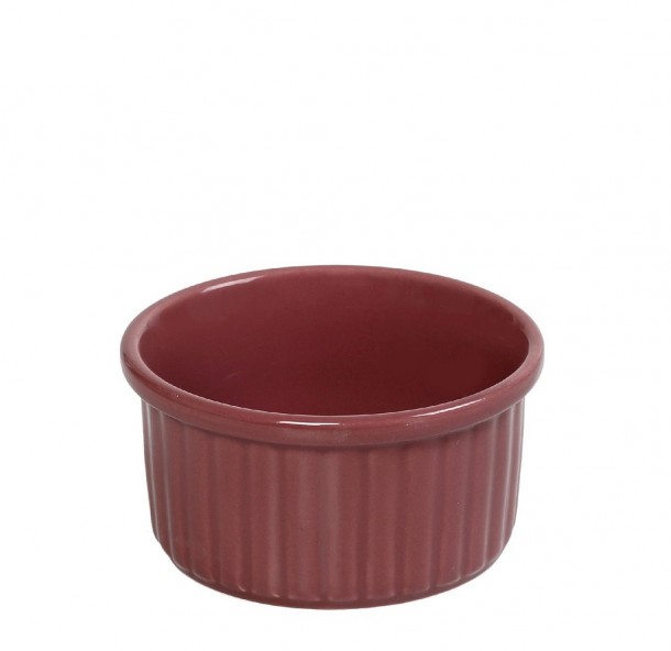 Μπωλ Σουφλέ Πυρίμαχο Stoneware Pomegranate Dusty Pink Essentials ESPIEL 9x4εκ. OWD123K12