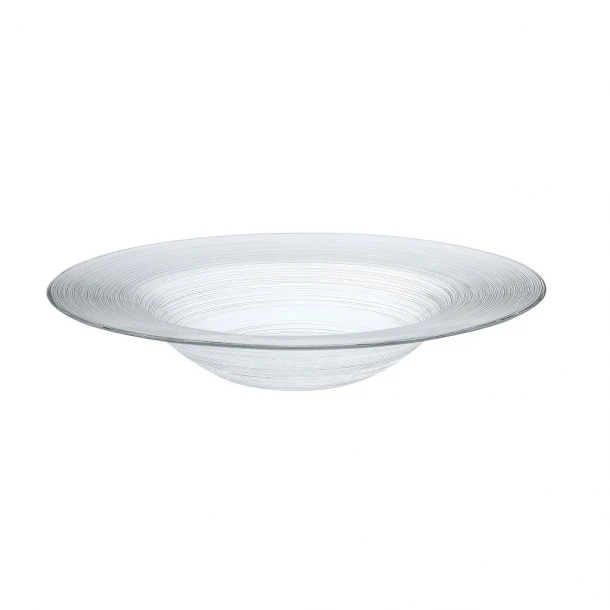 Πιάτο Risotto-Spaghetti Γυάλινο Circle ESPIEL 29,5x6εκ. HOR1503K6