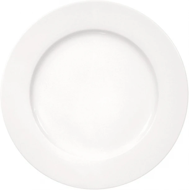 Πιάτο Ρηχό Πορσελάνης Meran Λευκό ESPIEL 28εκ. 001.156022K6