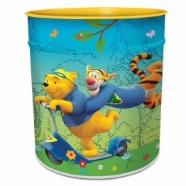 Κάδος Απορριμάτων Μεταλλικός Winnie Pooh Ango 26x27εκ. 6608