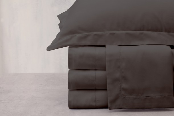 Σετ Σεντόνια Βαμβακοσατέν King 265x285εκ. Azour 4 Plum Kitten Makis Tselios