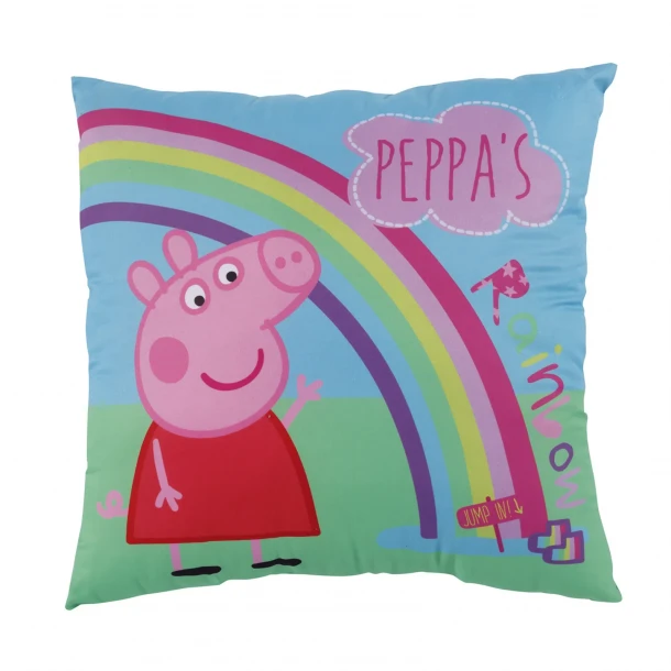 Μαξιλάρι Διακοσμητικό Microfiber 40x40εκ. Peppa Pig 5512 Nickelodeon