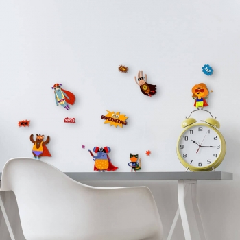 Αυτοκόλλητο Τοίχου Super Heroes Ango 14509