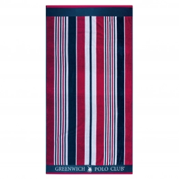 Πετσέτα Θαλάσσης Βαμβακερή 90x180εκ. Essential 3632 Greenwich Polo Club