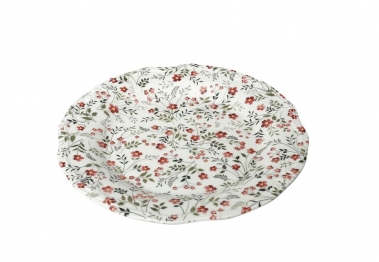 Πιάτο Ρηχό Stoneware Blossom ESPIEL 27εκ. RPL201K6