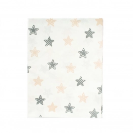 Σεντόνι Λίκνου Μεμονωμένο 80x110εκ. Star 103 Grey Dimcol.