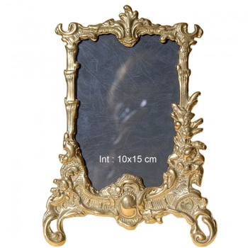 Κορνίζα Μπρούτζινη Royal Art 10x15εκ. STL08GL