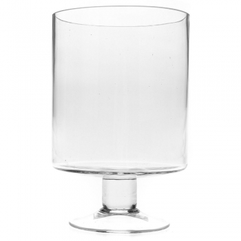 Βάζο Γυάλινο Διάφανο Iliadis 15x23εκ. 78113