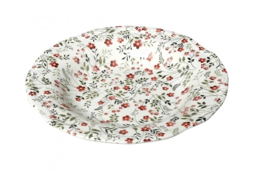 Πιάτο Βαθύ Stoneware Blossom ESPIEL 24εκ. RPL202K6