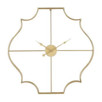 Ρολόι Τοίχου Μεταλλικό Χρυσό ARTELIBRE 60x5εκ. 14700009