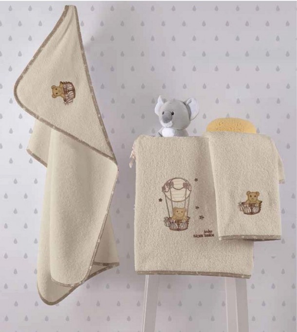 Μπουρνουζοκάπα Βαμβακερή Bebe Benny Makis Tselios
