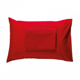 Ζεύγος Μαξιλαροθήκες Βαμβακερές 50x70εκ. Delos Red SB HOME