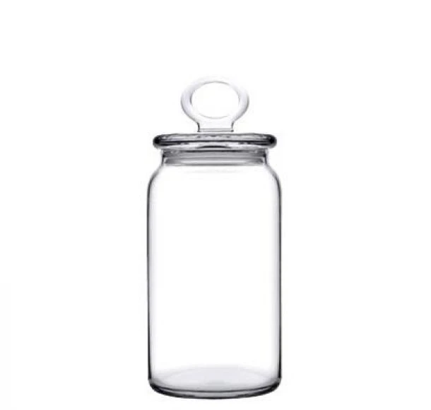 Βάζο Με Καπάκι Γυάλινο ESPIEL 1130ml SP96761G1