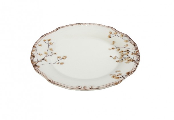 Πιάτο Φρούτου Stoneware Almond ESPIEL 20εκ. RPR203K6