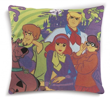 Μαξιλάρι Διακοσμητικό Micro 40x40εκ. Scooby Doo 03 Digital Print Disney Dimcol