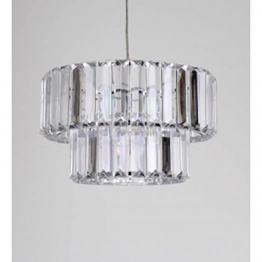 Φωτιστικό Οροφής Ακρυλικό Διάφανο iliadis 27,5x18εκ. 77801