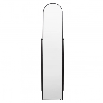 Καθρέπτης Επιδαπέδιος Μεταλλικός Μαύρος Caserta ARTELIBRE 38x45x157εκ. 14620012