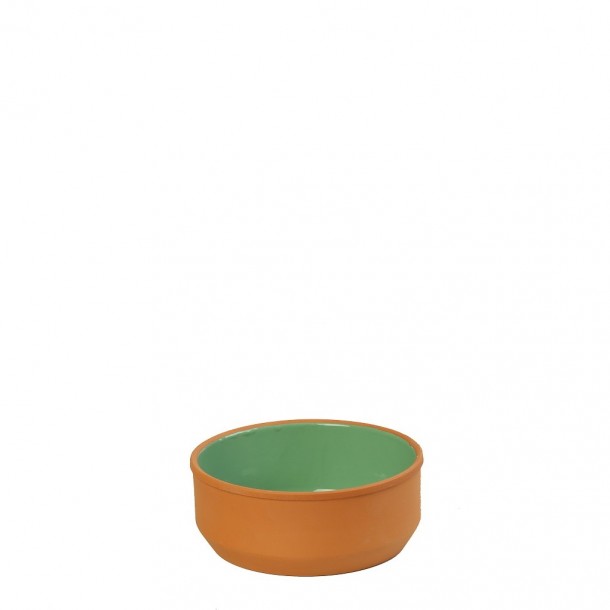 Πυρίμαχο Terracotta Green ESPIEL 16x16x6,5εκ. NAK123K24-1