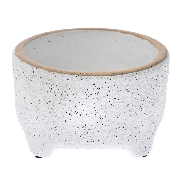 Κασπώ Κεραμικό Λευκό iliadis 15,5x15,5x9εκ. 77115