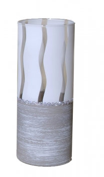 Διακοσμητικό Βάζο Γυάλινο Royal Art 30εκ. GLG160/12820