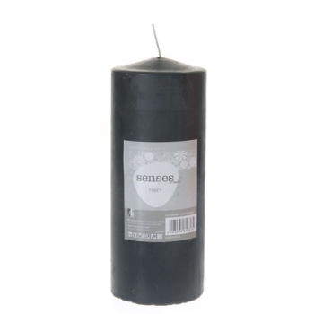 Κερί Αρωματικό Μαύρο iliadis 7x18εκ. 31637