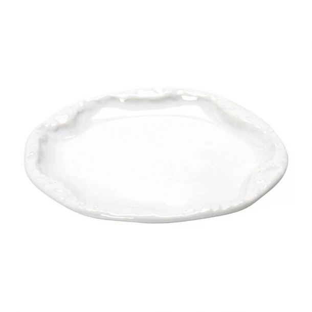 Πιάτο Ρηχό Πορσελάνης Volcano White Snow ESPIEL 27x2,3εκ. QAA102K4