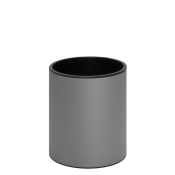 Καλάθι Απορριμμάτων 6lit Ανοιχτό Matt Concrete Grey 20x24εκ. Pam & Co 2024-163