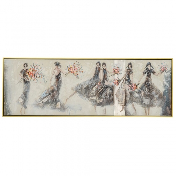 Πίνακας Ελαιογραφία Χορευτές iliadis 152x52εκ. 80772