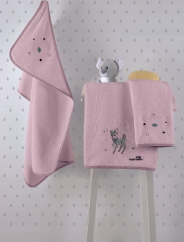 Μπουρνουζοκάπα Βαμβακερή Bebe Margo Makis Tselios