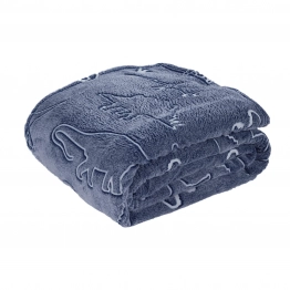 Κουβέρτα Φωσφοριζέ Fleece Κούνιας 110x150εκ. Relax 4836 Das Baby