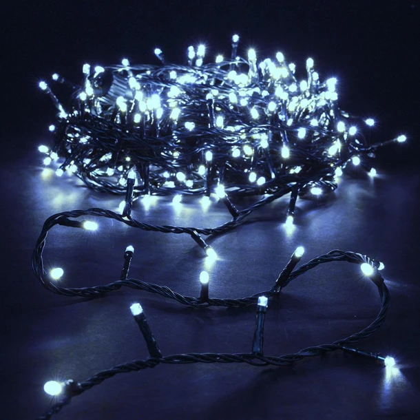Λαμπάκια 100 Led Με Πρόγραμμα Ψυχρό Λευκό Φως 5μ. iliadis 68804