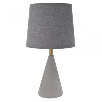 Επιτραπέζιο Φωτιστικό Κεραμικό Κρεμ iliadis 25x45εκ. 76765