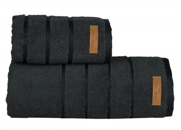 Πετσέτα Προσώπου Μεμονωμένη Βαμβακερή 50x90εκ. Prive Titanium Makis Tselios