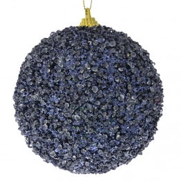 Σετ Μπάλες 4τμχ Πλαστικές Μπλε Glitter iliadis 10εκ. 79420