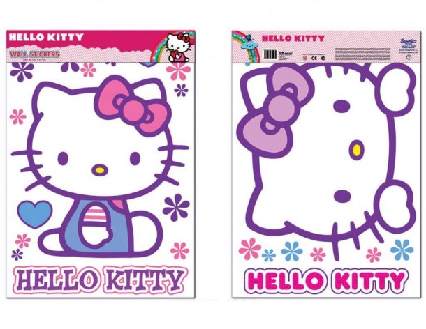 Αυτοκόλλητο Τοίχου Hello Kitty Ango 5204