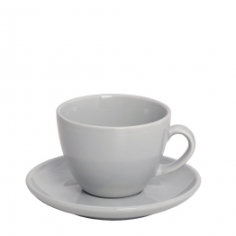 Φλυτζάνι Με Πιατάκι Cappuccino Stoneware Essentials ESPIEL 220ml OWA102K6