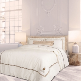 Σετ Σεντόνια Βαμβακοσατέν Υπέρδιπλα 240x270εκ. Premium 2128 Greenwich Polo Club