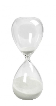 Κλεψύδρα Γυάλινη ESPIEL 10,6x30εκ. PYD107