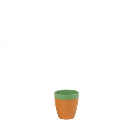 Κούπα Πυρίμαχη Terracotta Green ESPIEL 330ml. NAK147K18-1