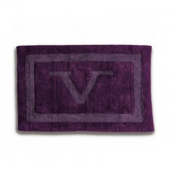 Ταπέτο Μπάνιου Βαμβακερό-Viscose 60x90εκ. Vera Purple SB HOME