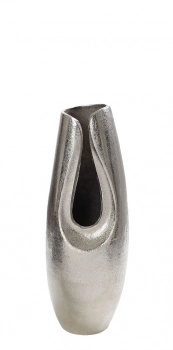 Βάζο Αλουμινίου Ασημί ESPIEL 31x15εκ. DEP139